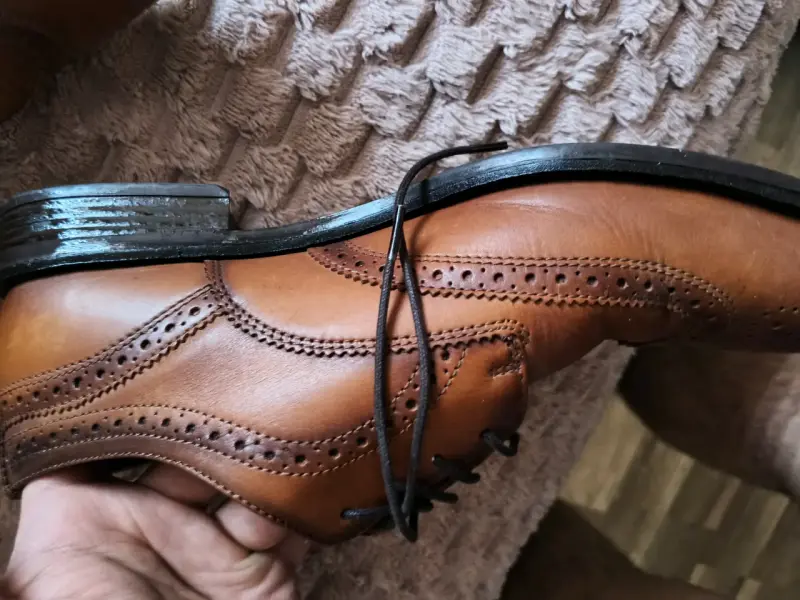 Zapatos de cuero Hush Puppies marrones - 4