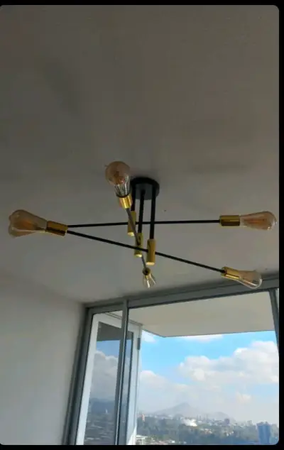 Lámpara de techo moderna con diseño industrial - miniatura 1