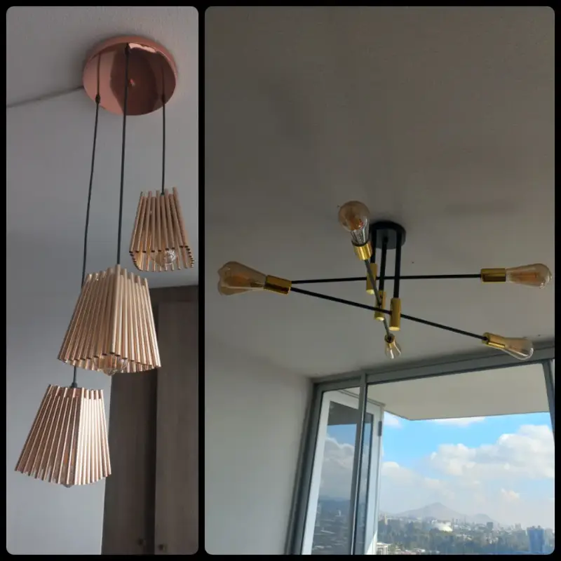 Lámpara de techo moderna con diseño industrial - 2