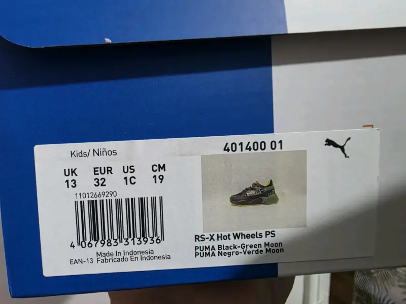 Zapatillas Puma RS-X Hot Wheels para niños - 6