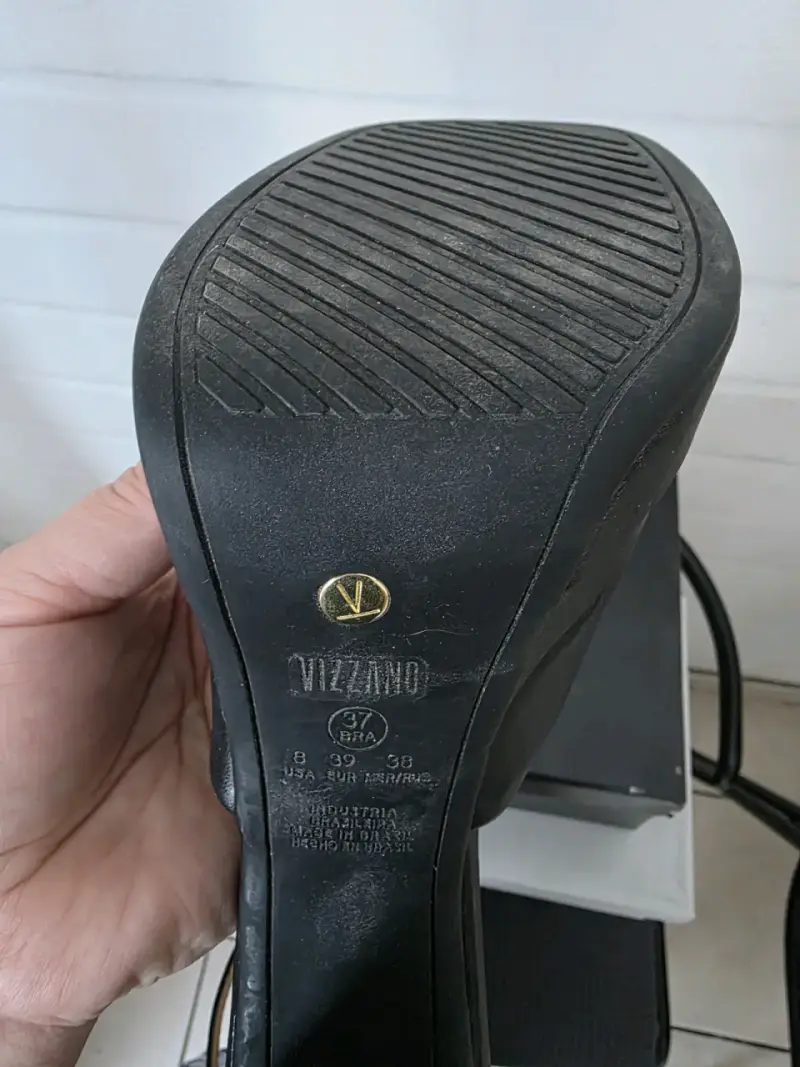 Zapatos de tacón alto Vizzano negros talla 38 - 3