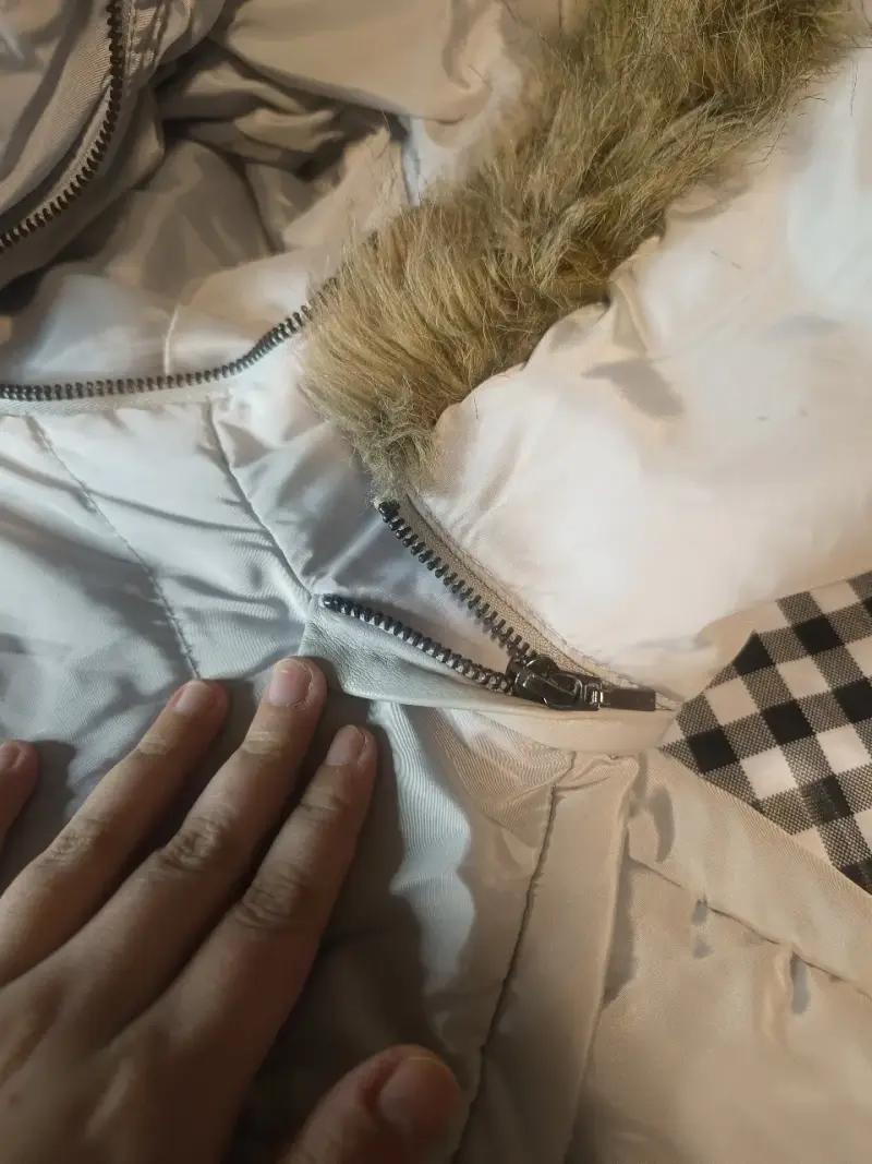 Parka de invierno con gorro - 5