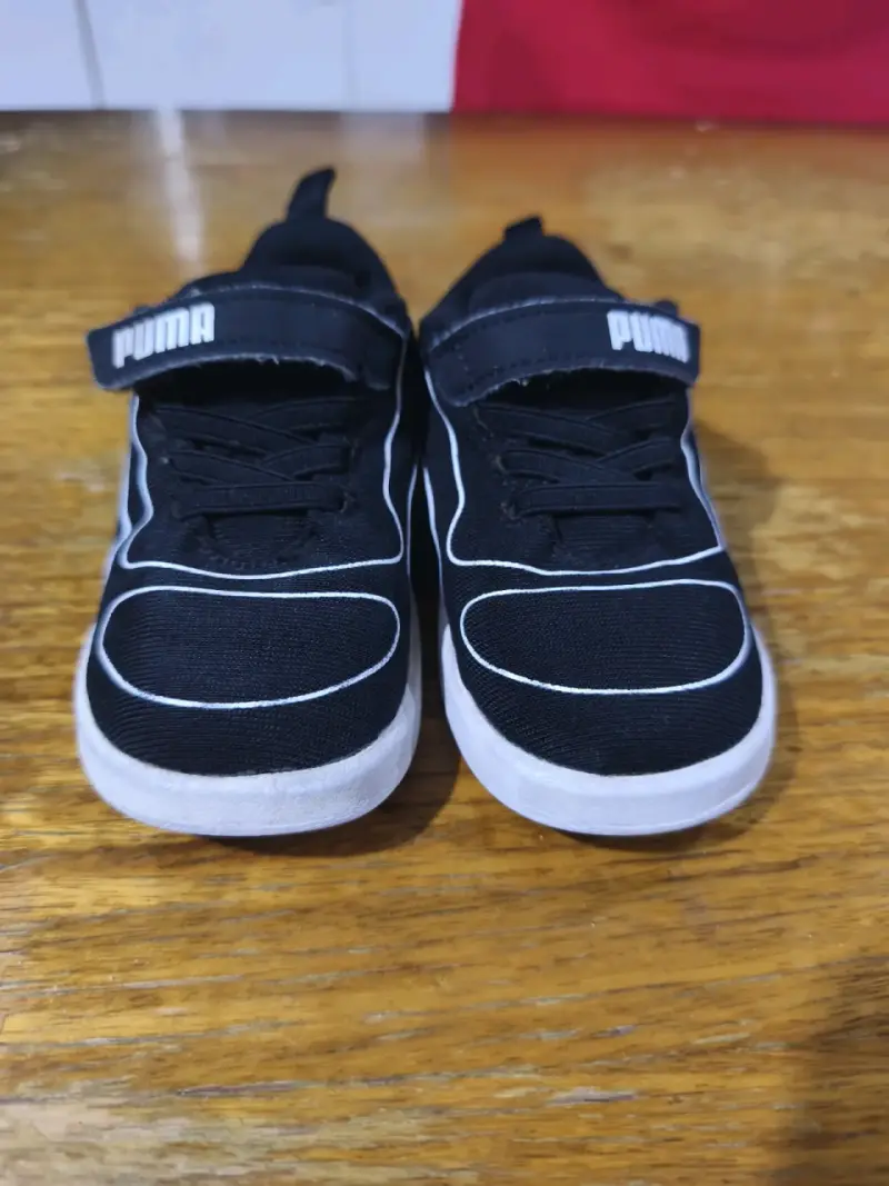 Zapatillas negras Puma para niños - 1