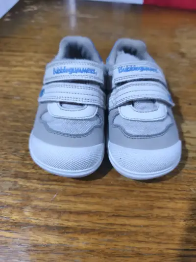 Zapatillas Bubblegummers grises para niños - miniatura 1