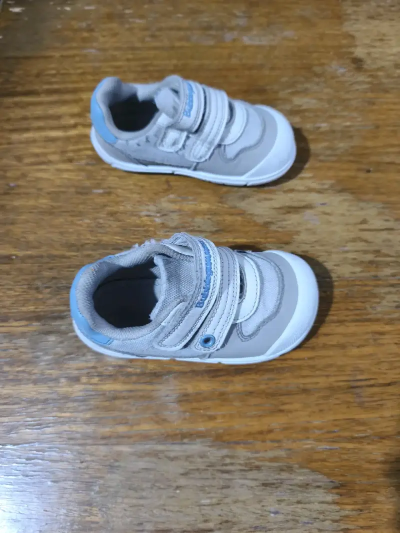 Zapatillas Bubblegummers grises para niños - 3