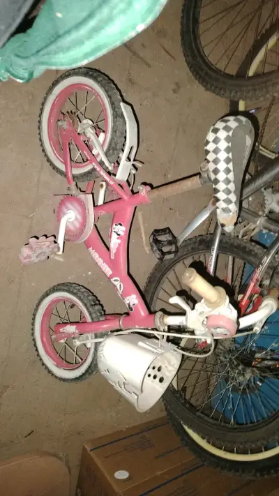Bicicleta de minnie mouse para reparar - miniatura 2