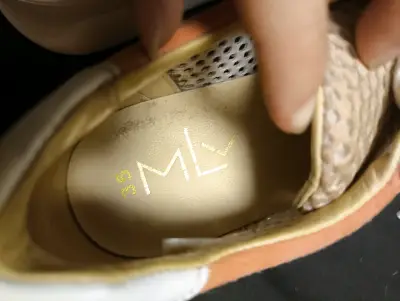 Zapatillas de malla y cuero - miniatura 2