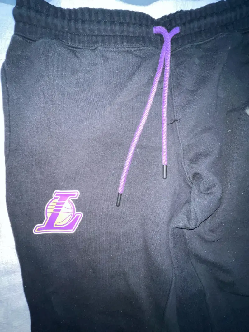 Pantalones deportivos Los Angeles Lakers negros - 2