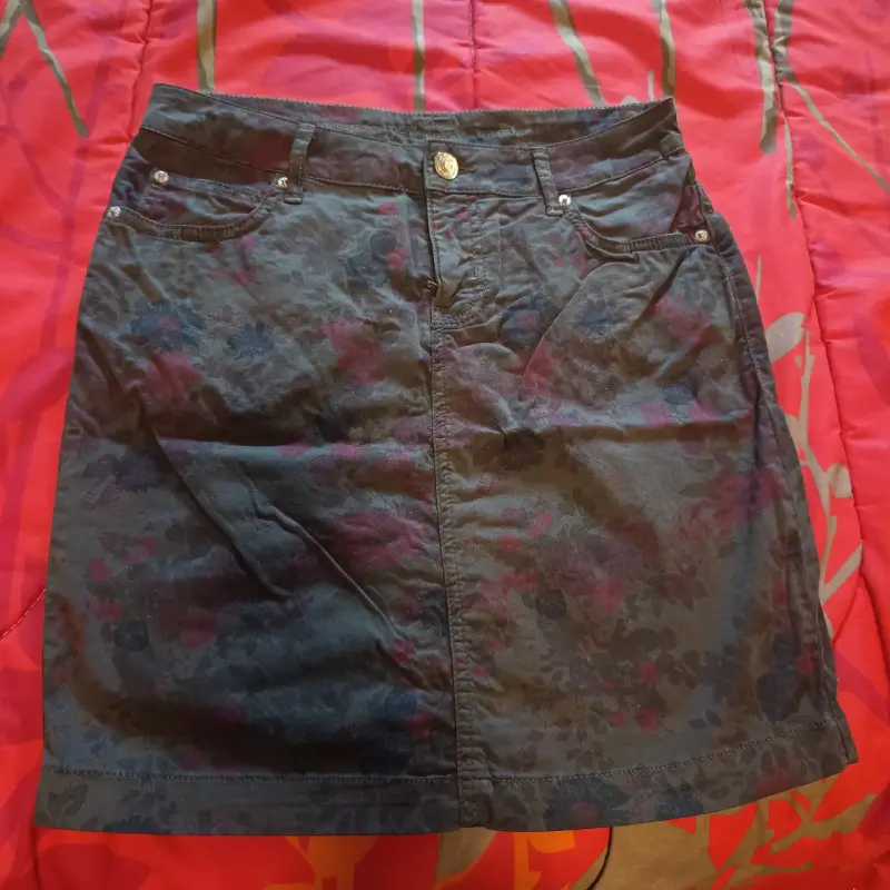 Falda floral para mujer - 1