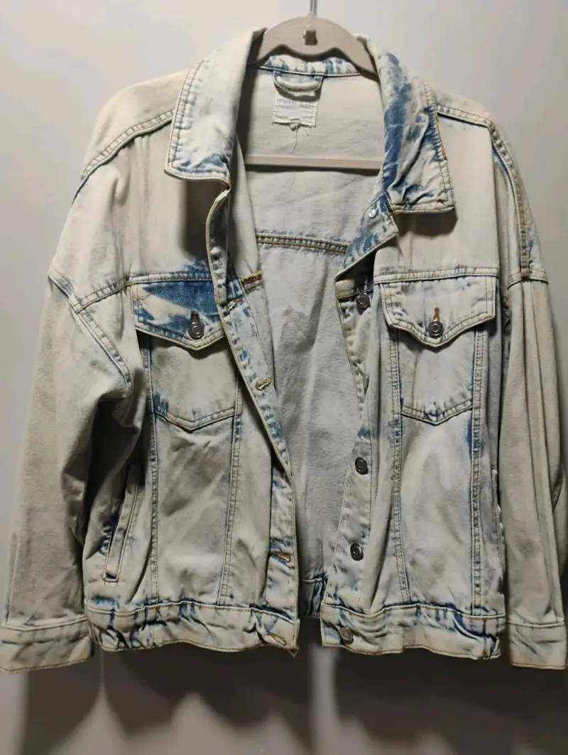 Chaqueta de mezclilla estilo vintage - 1