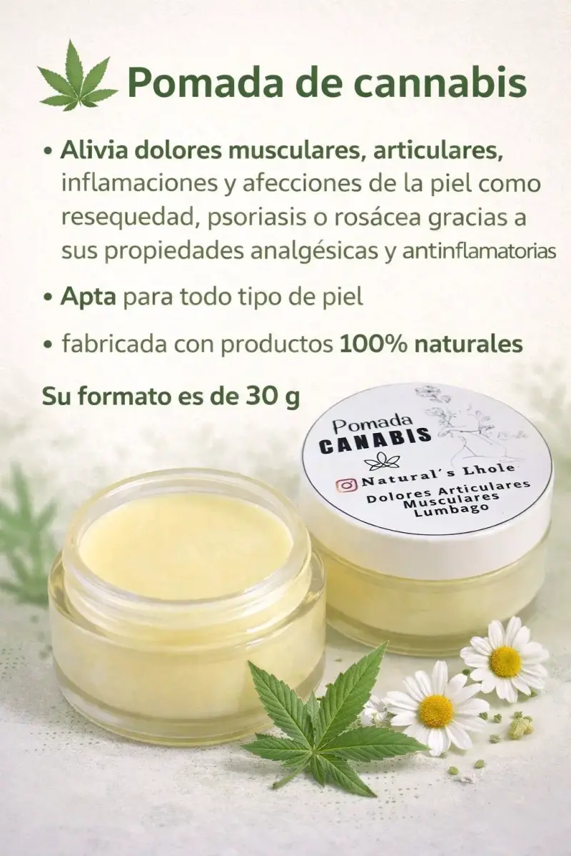 Aceite de masaje y pomada de cannabis para masajes - 3