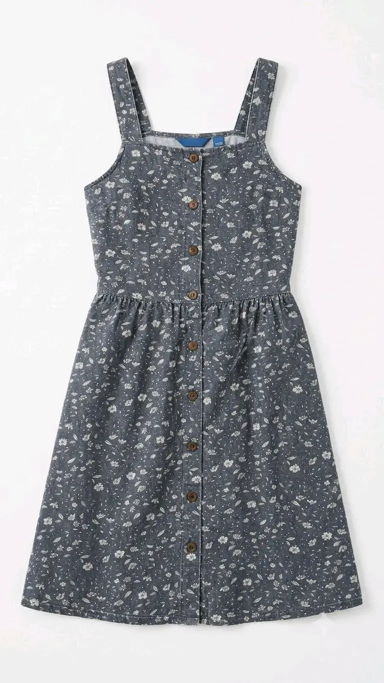 Vestido con estampado floral