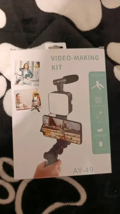 Kit de creación de videos AY-49 con micrófono - miniatura 1