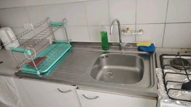 Lavaplatos de acero inoxidable con escurridor - 2