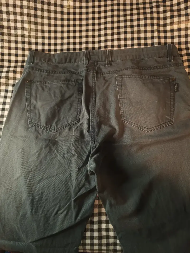 Pantalones casuales azul/gris para hombre - 3