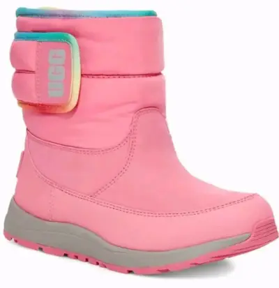 Botas UGG rosas para invierno - miniatura 1