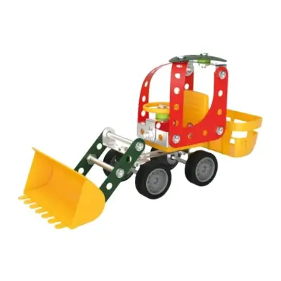 Kit de construcción Bulldozer de metal 75 piezas - miniatura 2
