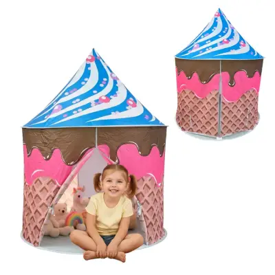 Carpa infantil diseño helado colorida - miniatura 1