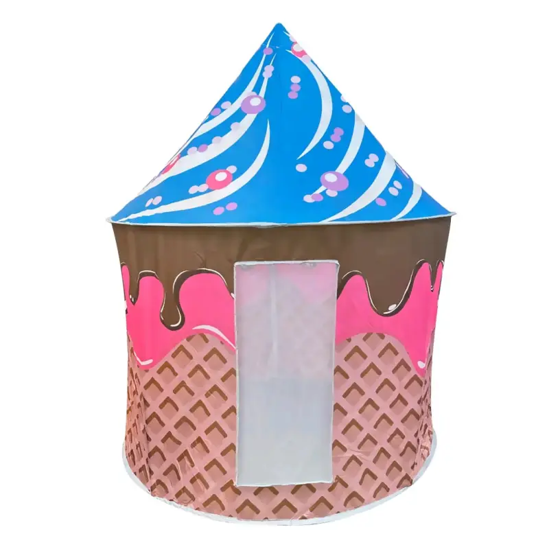 Carpa infantil diseño helado colorida - 3