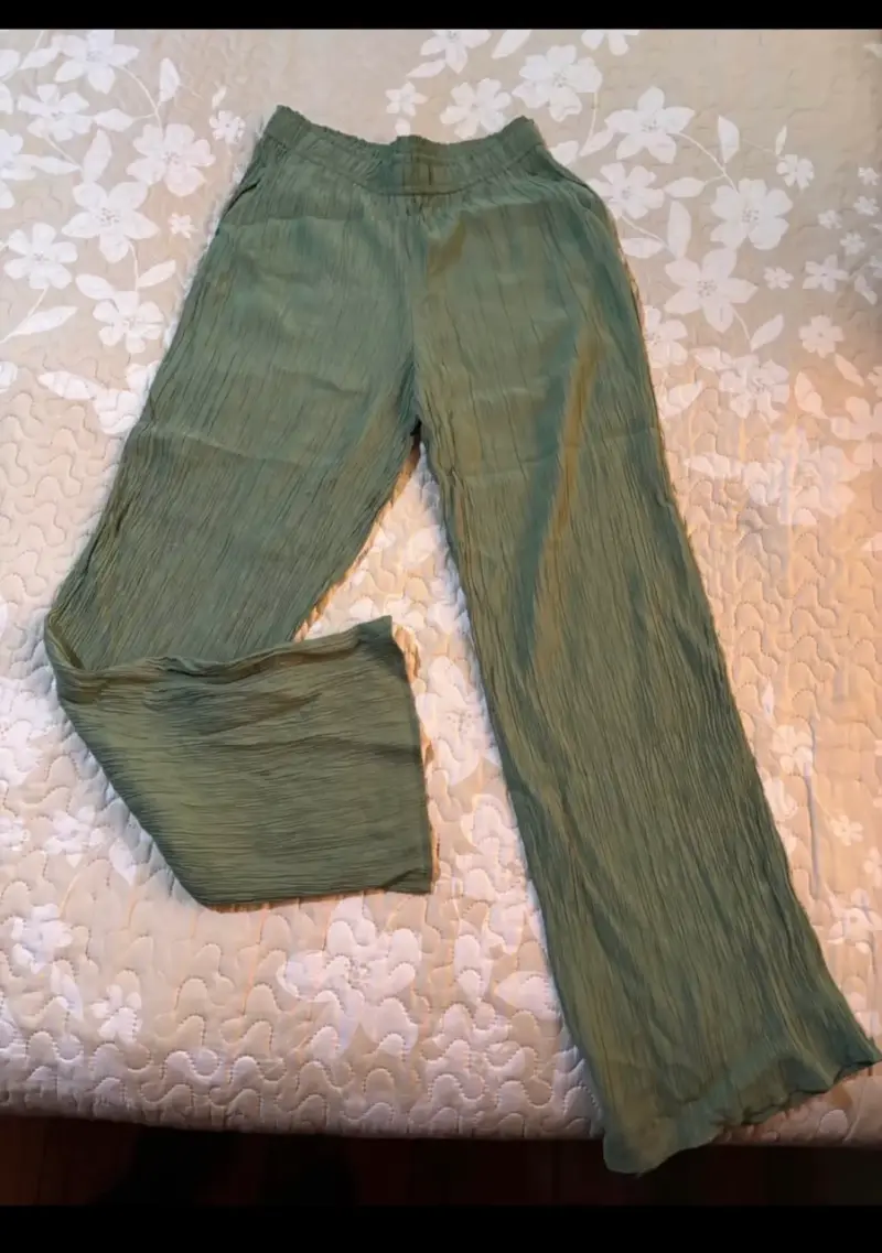 Pantalones verdes talla s - 2