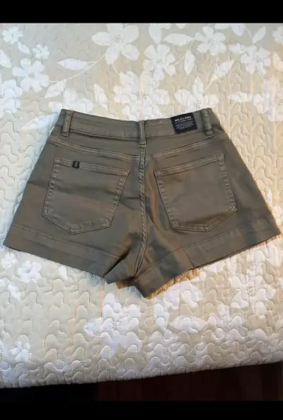 Shorts de mezclilla verde Wild lama - miniatura 2
