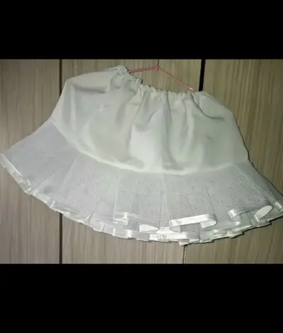 Vestido infantil tricolor chileno - miniatura 3