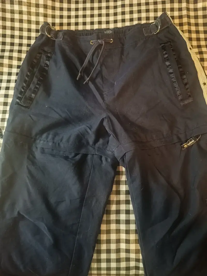 Pantalones buzo azul marino ajustable - 1