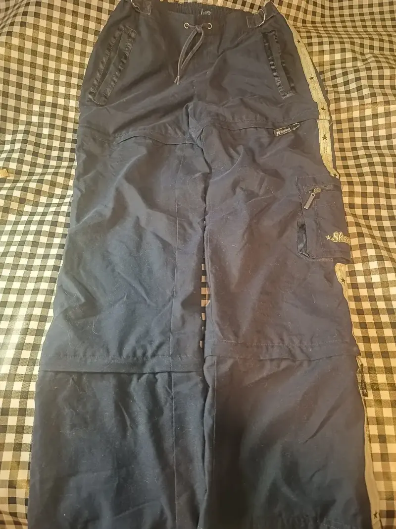 Pantalones buzo azul marino ajustable - 2