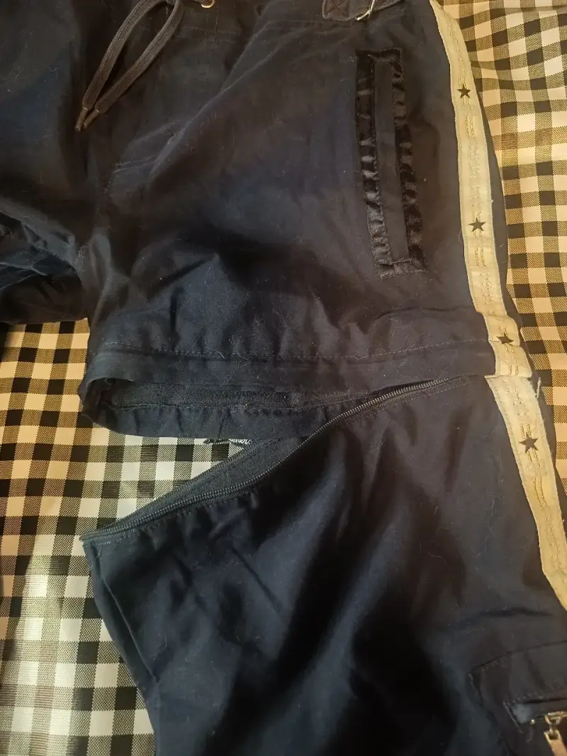 Pantalones buzo azul marino ajustable - 4