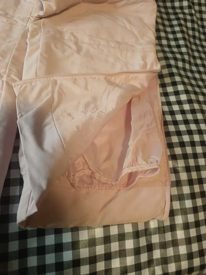 Pantalones térmicos rosados de niña - 3