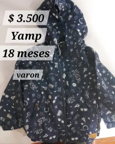 Chaqueta impermeable Yamp 18 meses niño - miniatura 1