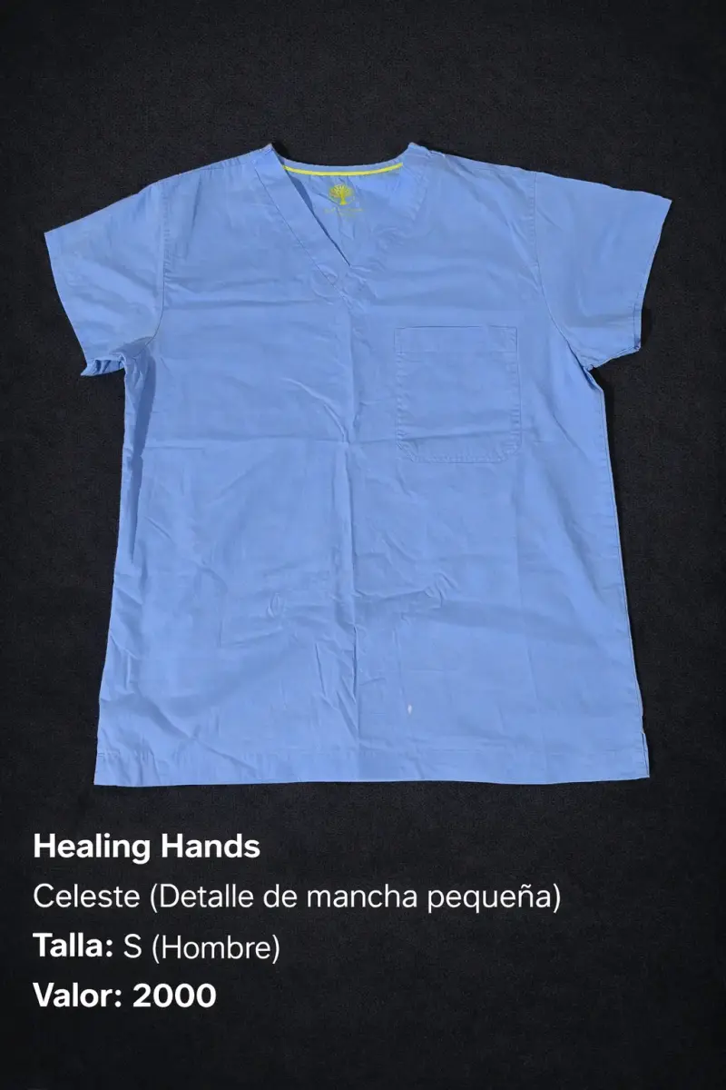 Polera médica Healing Hands