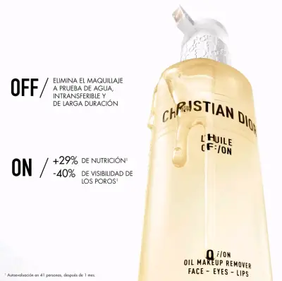 Desmaquillante Dior L'Huile Off/On 175ml caja blan - miniatura 4