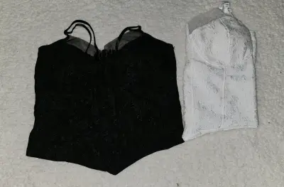 Conjunto de bralettes de encaje multicolor - miniatura 4
