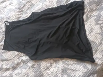 Polera negra lactancia M/L - miniatura 1