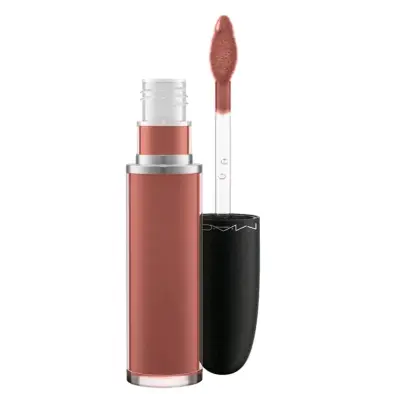 Labial Mac Retro Matte Liquid Topped With Brandy - miniatura 1
