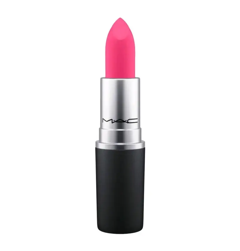 Labial Mac Powder Kiss Lipstick Velvet Punch