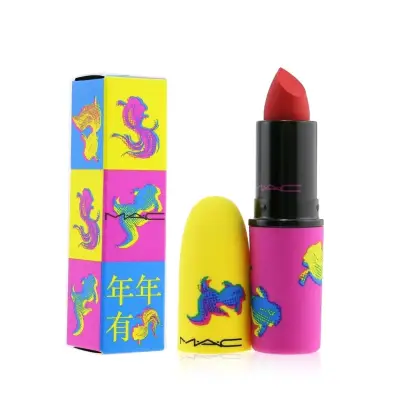 Labial Mac Powder Kiss Lipstick Healty Wealthy - miniatura 1