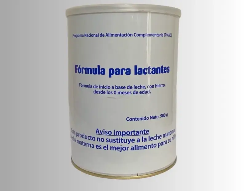 Fórmula para lactantes 900g con hierro