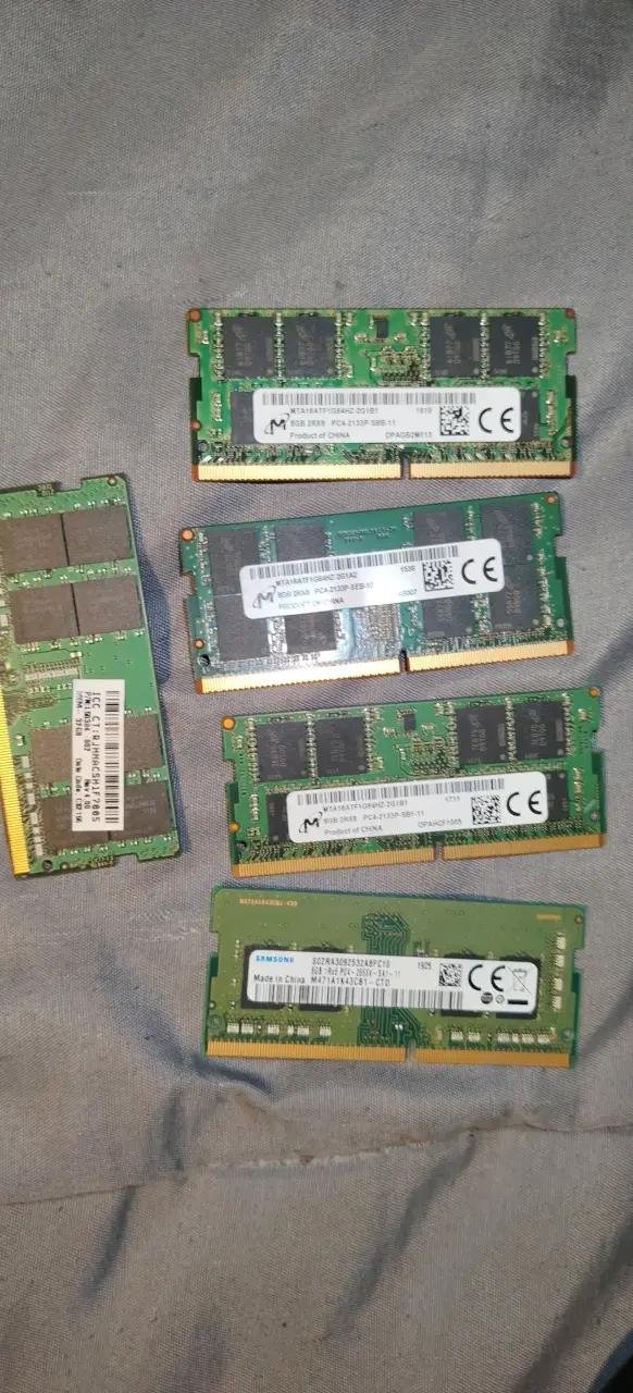 Memorias RAM DDR4 8GB para laptop