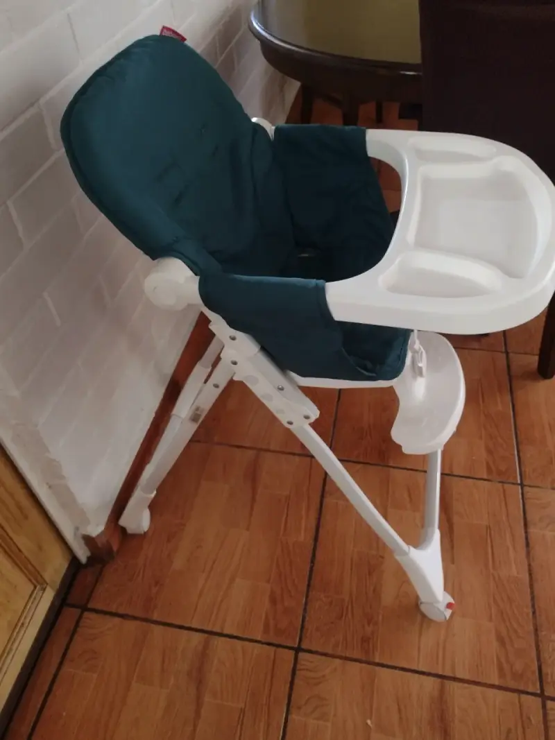 Silla de comer para bebé con bandeja desmontable - 2