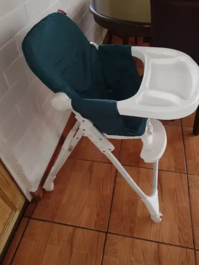 Silla de comer para bebé con bandeja desmontable - miniatura 2