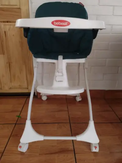Silla de comer para bebé con bandeja desmontable - miniatura 4