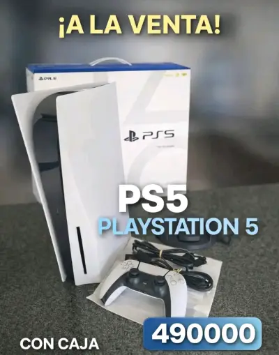 Consola PS5 con caja y accesorios - miniatura 1