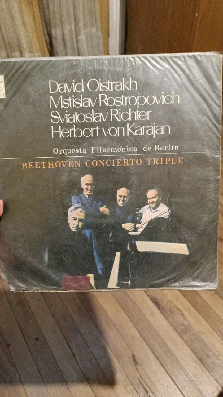 Vinilo Beethoven Concierto Triple - 1
