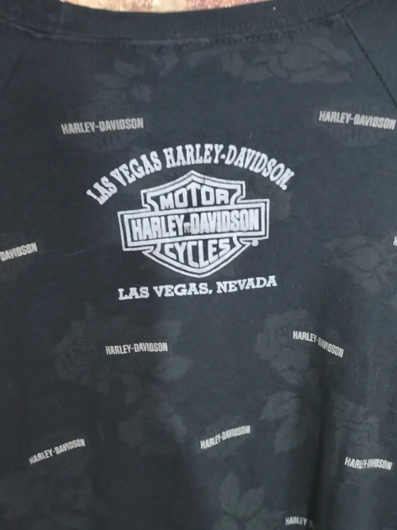 Polera Harley-Davidson Las Vegas negra - 1