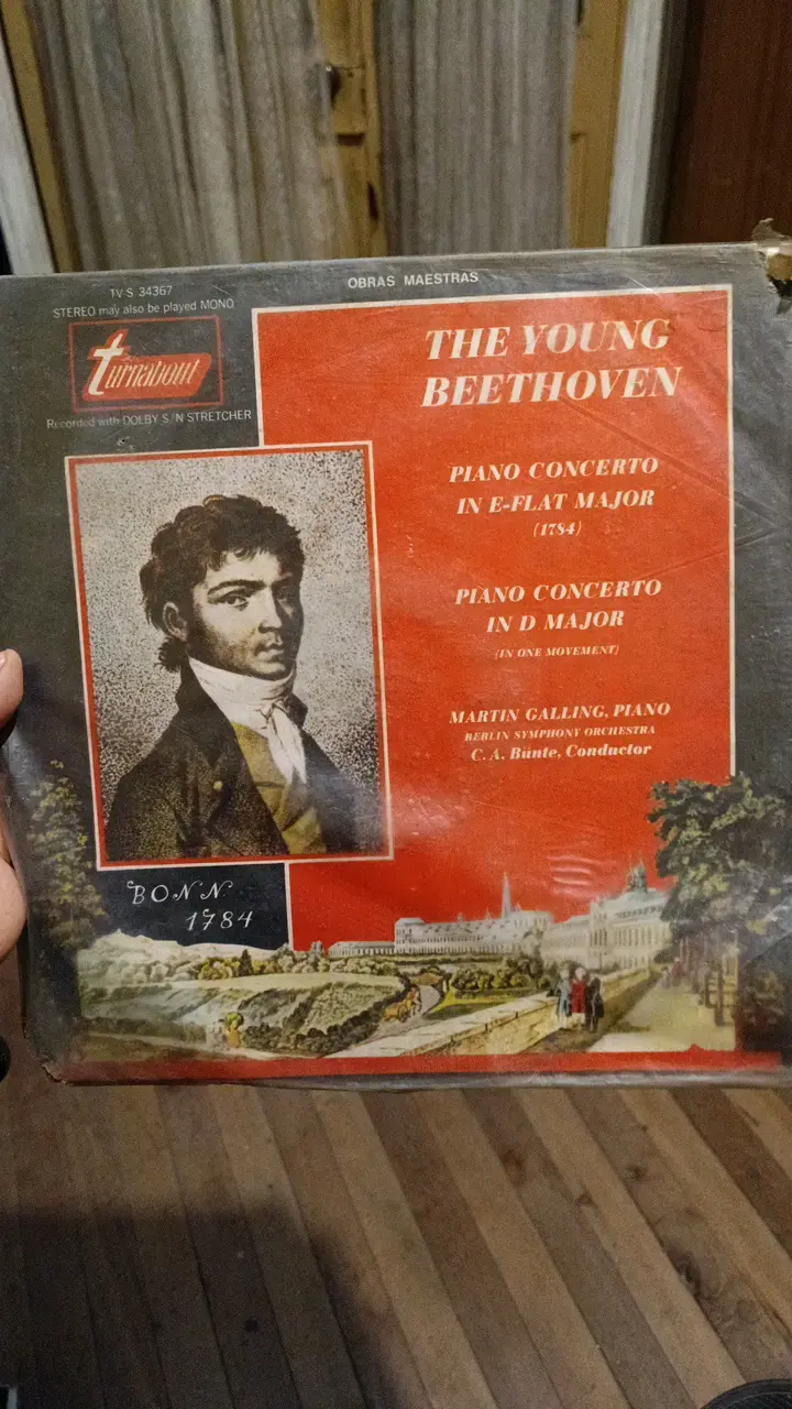 Vinilo The Young Beethoven Piano Concerto - 1