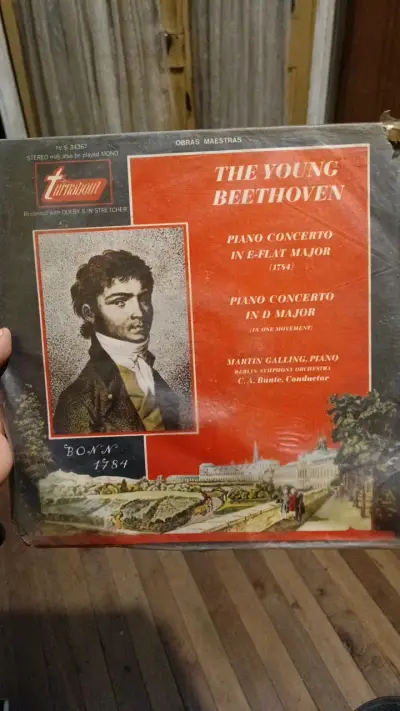 Vinilo The Young Beethoven Piano Concerto - miniatura 1