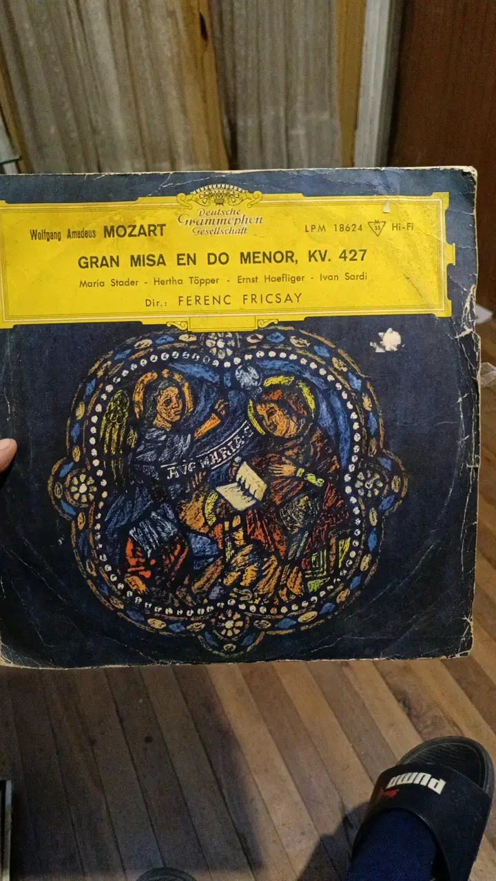 Vinilo Mozart Gran Misa en Do menor - 1