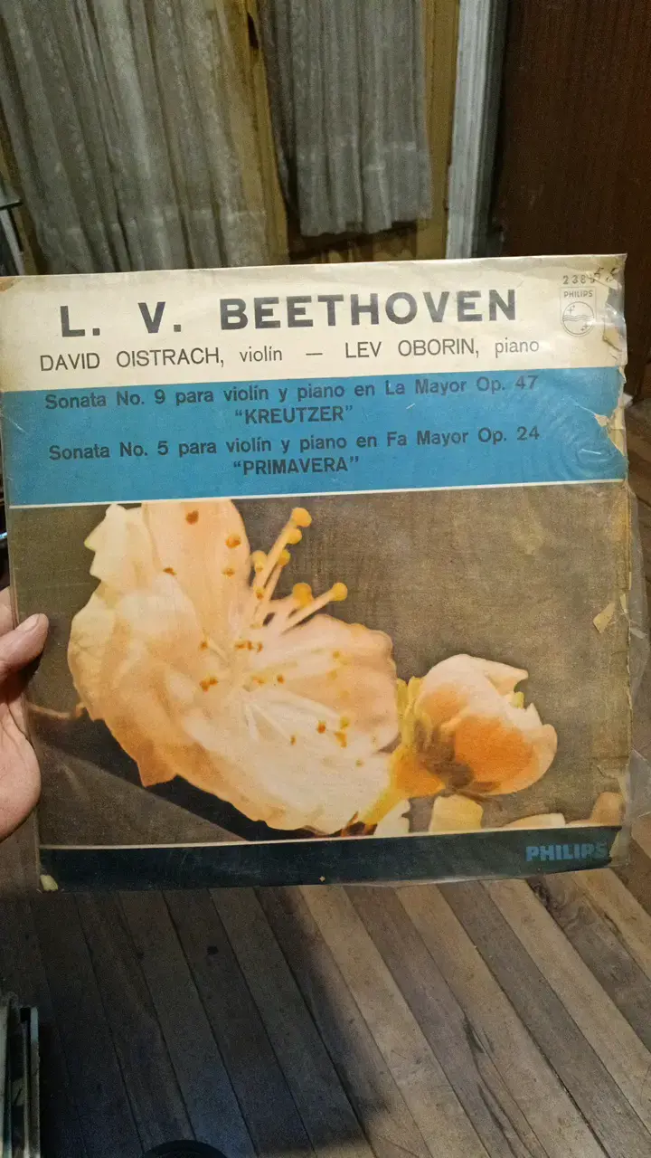 Vinilo Beethoven Sonatas Kreutzer y Primavera - 1